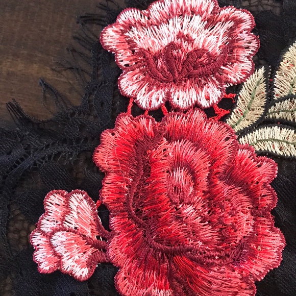 NEW Sexy Lace Rose Embroidered Bra Bralette Top - Picture 2 of 6